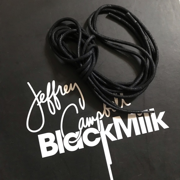 BNIB Jeffrey Campbell x Black Milk ‘Sick of Men’ 99 Tie Lace-Up Wedges / Size 7 - Picture 8 of 12